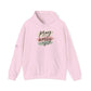Prayer Hoodie - "Pray More Worry Less" Inspirational Christian Pullover