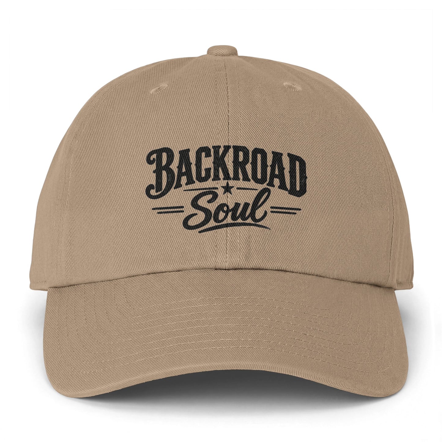 Backroad Soul Cap — Vintage Script Baseball Hat