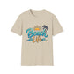 Beach Life T‑Shirt — Retro Sun & Palm Vacation Tee