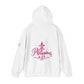 Faith Over Fear Hoodie — Pink Ribbon Breast Cancer Awareness Philippians 4:13 Hooded Sweatshirt