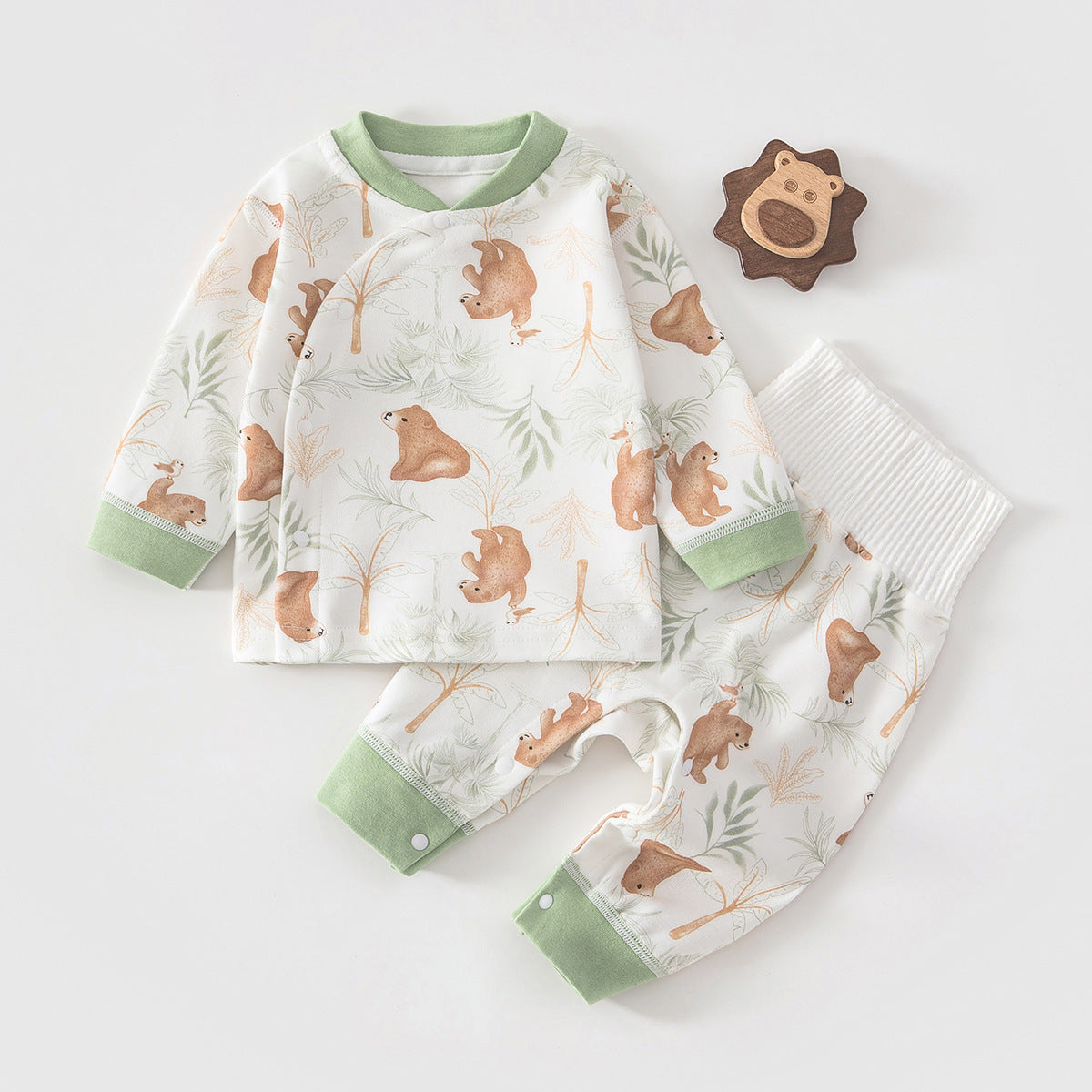 Baby Clothes Separated Set No-Detach Home Sleepwear
